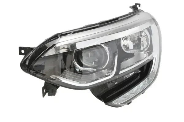 Far fata Stanga (H7, electric, culoare semnalizator: transparent) potrivit RENAULT MEGANE III, MEGANE IV