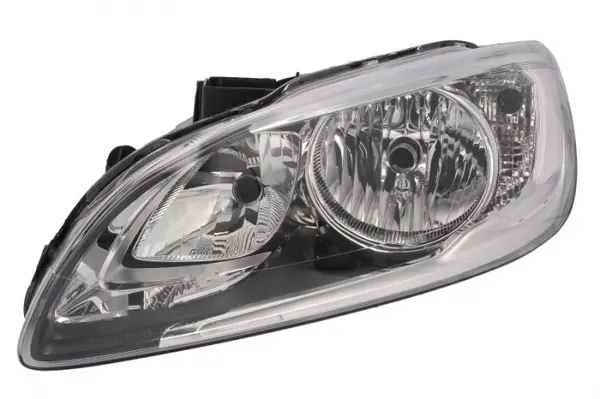 Far fata Stanga (H7 H9 LED PWY24W, electric, cu motor, culoare insert: negru) potrivit VOLVO S60 II, V60 I