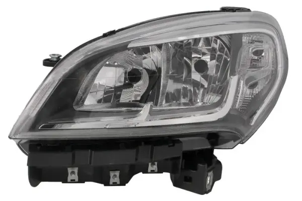 Far fata Stanga (H7 W21W WY21W, electric, cu motor, culoare insert: cromat) potrivit FIAT DOBLO CARGO