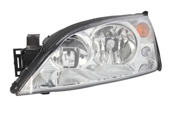 Far fata Stanga (halogen, H1 H7 P21W W5W, electric, fara motoras, culoare insert: cromat, culoare semnalizator: galben) potrivit FORD MONDEO III -03.07