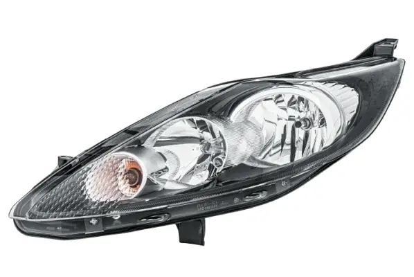 Far fata Stanga (halogen, H1 H7 PY21W W5W, electric, cu motor, bec, culoare insert: negru) potrivit FORD FIESTA V, FIESTA VI -01.13