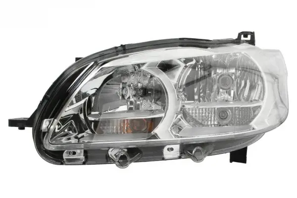 Far fata Stanga (halogen, H1 H7 W5W, mecanic, cu motor, culoare semnalizator: transparent) potrivit PEUGEOT 301 -11.16