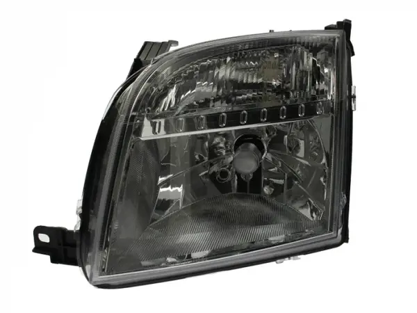 Far fata Stanga (halogen, H4 PY21W W5W, electric, cu motor, culoare insert: cromat, culoare semnalizator: alb) potrivit FORD FUSION
