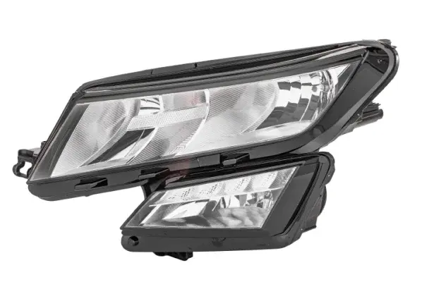 Far fata Stanga (halogen, H7 H7 H8 PWY24W W5W, electric, cu motor, bec) potrivit SKODA KODIAQ I 03.17-