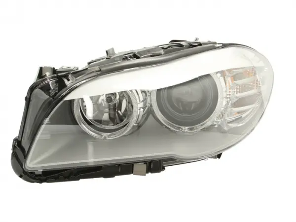 Far fata Stanga (halogen, H7 H7 PY24W, electric, cu motor, culoare semnalizator: transparent) potrivit BMW 5 (F10), 5 (F11) 09.08-06.13