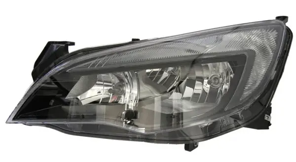 Far fata Stanga (halogen, H7 H7 W21, electric, cu motor, bec, culoare insert: negru) potrivit OPEL ASTRA J, ASTRA J GTC -06.15