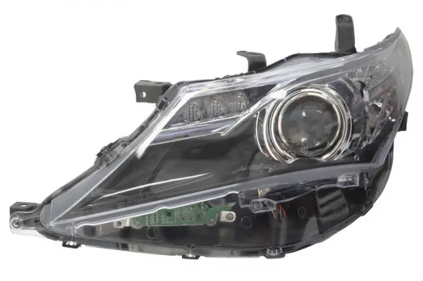 Far fata Stanga (HIR2 LED PY21W, electric, cu motor, culoare insert: negru) potrivit TOYOTA AURIS -03.15