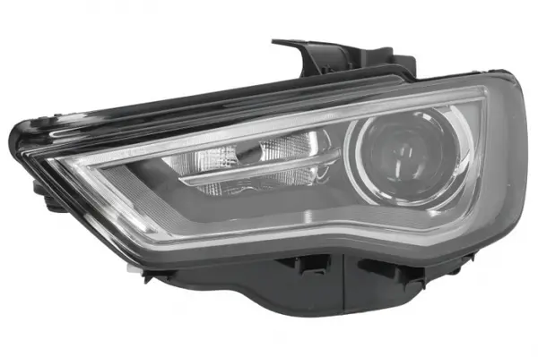 Far fata Stanga (LED, D3S LED PWY24W, electric, cu motor, culoare insert: gri) potrivit AUDI A3