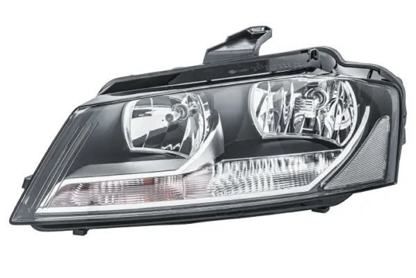Far stanga (2 H7, reglaj electric, cu motoras, cu lumini de zi) AUDI A3 2008-2012