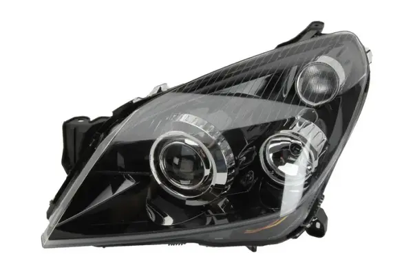 Far stanga (D2S H7, reglaj electric, cu motoras, fundal negru) OPEL ASTRA 2004-2007