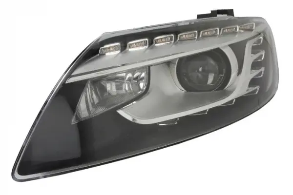 Far stanga (D3S LED, electric, cu motor) potrivit AUDI Q7 4L 05.10-08.15
