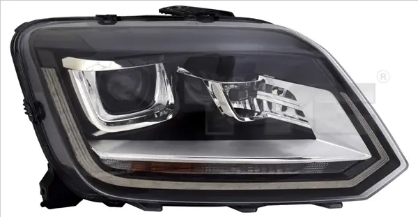 Far stanga (D8S LED, electric, cu motor) potrivit VW AMAROK 2H 09.10-05.22