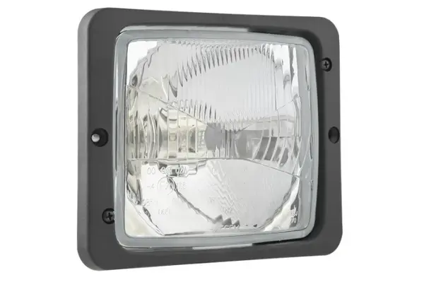 Far stanga dreapta (H4, manual, main bulb seal, culoare insert: crom platinat) potrivit FENDT F; ZETOR 4000, 5000, 6000; ATLAS 1000; CASE IH 1000, 400, 500, 600, 700, 800, 900