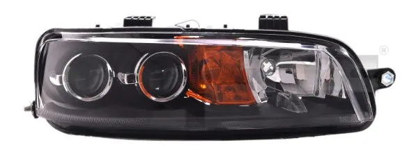 Far stanga (H1 H3, electric, fundal negru) FIAT PUNTO