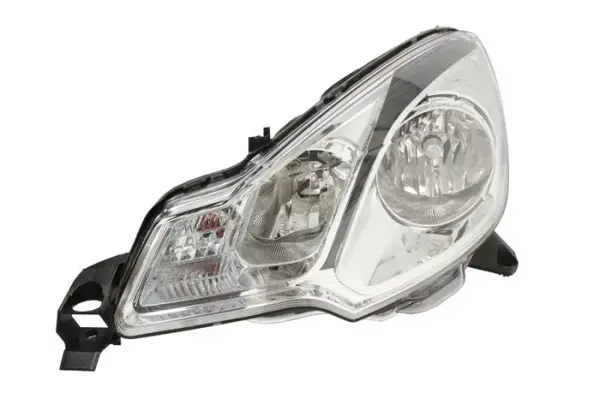 Far Stanga (H1 H7, electric, cu motor, culoare insert: cromat, culoare semnalizator: alb) potrivit CITROEN C3 I, C3 II