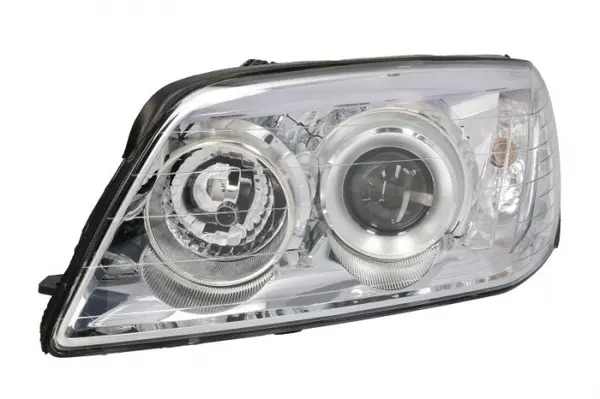 Far Stanga (H1 H7, electric, cu motor, culoare insert: cromat, culoare semnalizator: alb) potrivit CHEVROLET CAPTIVA