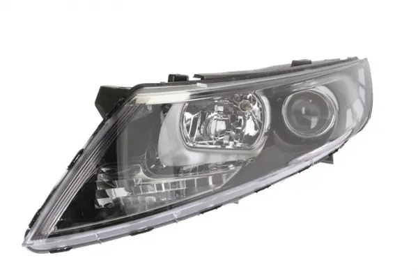 Far Stanga (H1 H7, electric, manual, fara motoras, culoare insert: negru, culoare semnalizator: transparent) potrivit KIA OPTIMA