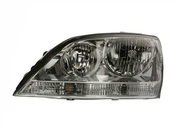 Far stanga (H1 H7, manual, fundal cromat, fundal transparent) KIA SORENTO 2002-2009