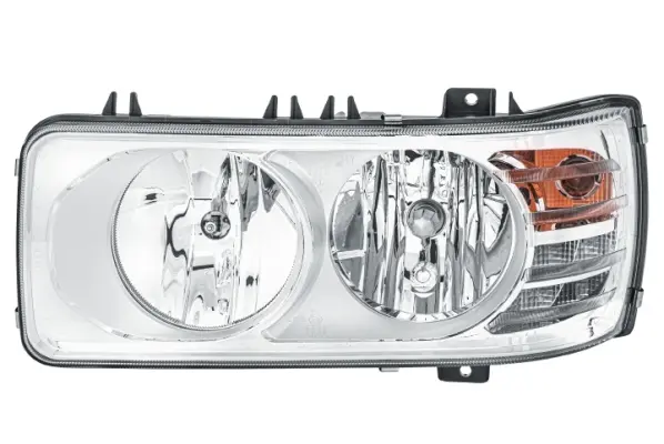 Far stanga (H1 H7 P21W, manual, cu lumina de zi, culoare insert: crom platinat, culoare indicator: transparent) potrivit DAF LF 05.13-