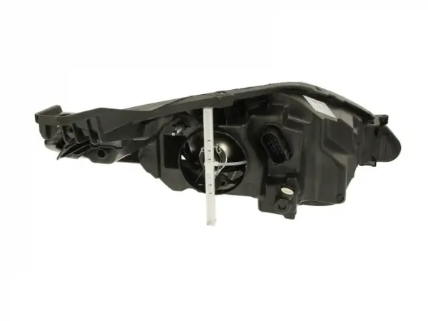 Far stanga (H1 H7, reglaj electric, cu motoras, fundal cromat) FORD FIESTA VI