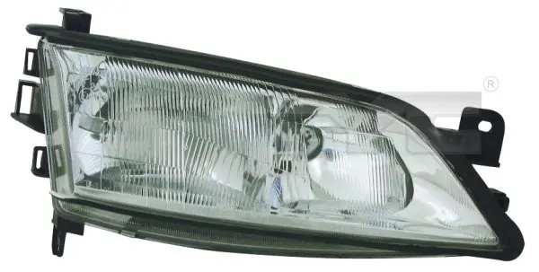 Far stanga (H1 H7, reglaj electric, fundal argintiu) OPEL VECTRA B