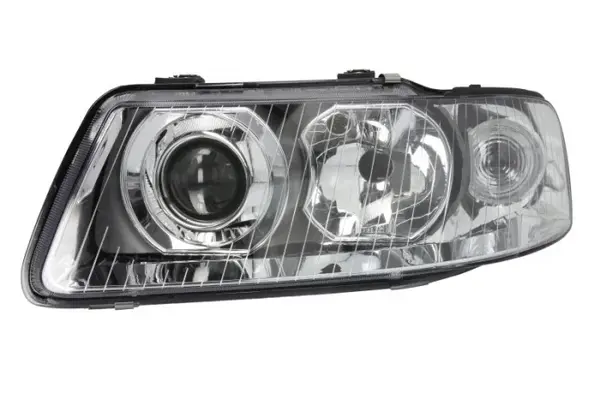 Far stanga (H1 H7, reglaj electric, fundal cromat) AUDI A3 2000-2003
