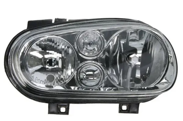 Far stanga (H1 H7, reglaj electric, fundal cromat) VW GOLF IV 1997-2006