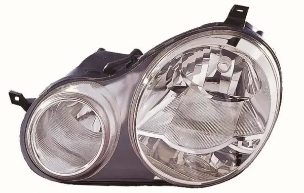 Far stanga (H1 H7, reglaj electric, fundal cromat) VW POLO 2001-2005