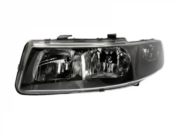 Far stanga (H1 H7, reglaj electric, fundal negru) SEAT LEON, TOLEDO 1998-2006