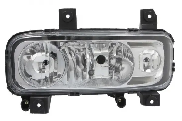 Far stanga (H1 H7 W5W, electric, cu motor, cu lumina de ceata) potrivit MERCEDES ATEGO 2, ATEGO 3 10.04-