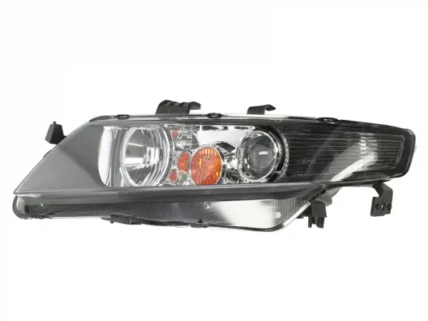 Far stanga (H1, reglaj electric, fundal cromat, fundal portocaliu) HONDA ACCORD 2002-2005