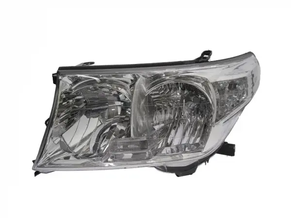 Far Stanga (H11 HB3, electric, fara motoras, culoare insert: argintiu, culoare semnalizator: transparent) potrivit TOYOTA LAND CRUISER 200