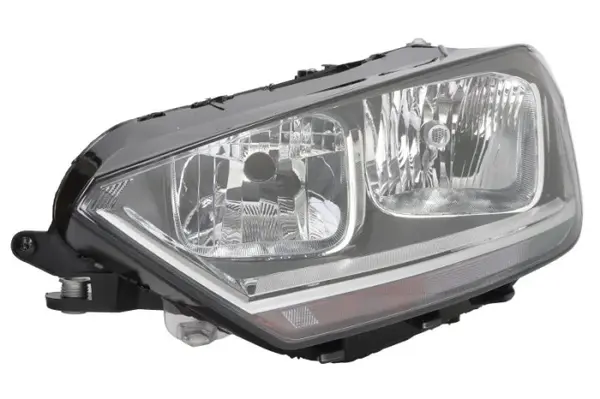 Far Stanga (H15 H21W H7, electric, cu motor, culoare insert: negru) potrivit VW GOLF SPORTSVAN VII