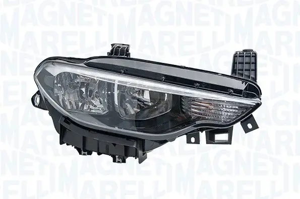 Far Stanga H15 H3 PY21W, halogen, interior negru, semnalizator portocaliu potrivit FIAT TIPO