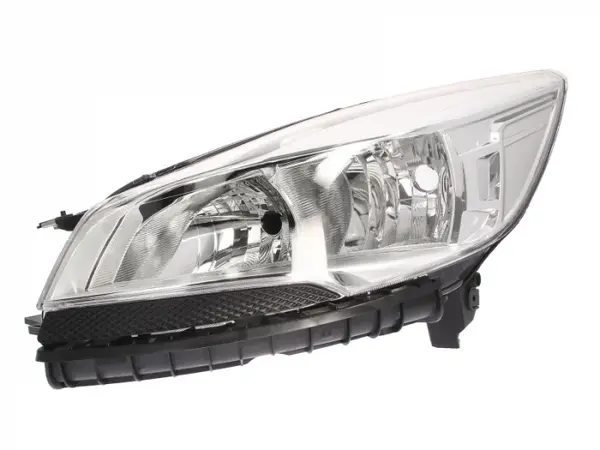 Far stanga (H15 H7, reglaj electric, fundal argintiu, Semnalizator argintiu) FORD KUGA II dupa 2013