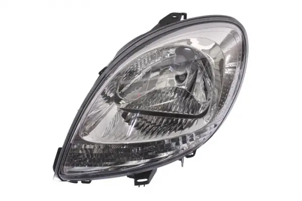 Far stanga (H4, electric, fundal argintiu, fundal transparent) NISSAN KUBISTAR RENAULT KANGOO, KANGOO EXPRESS 1997-2009