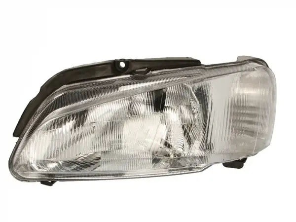 Far stanga (H4, electric, manual, fundal argintiu) PEUGEOT 106 II