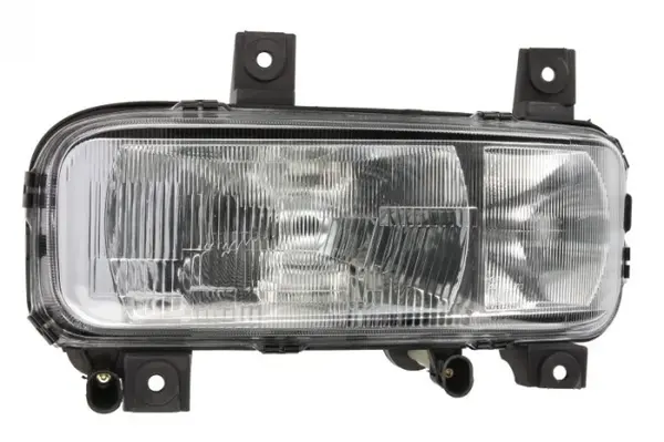 Far stanga (H4 H1 W5W, reglaj manual electric, fara motor, cu halogen) MERCEDES ATEGO 01.98-10.04