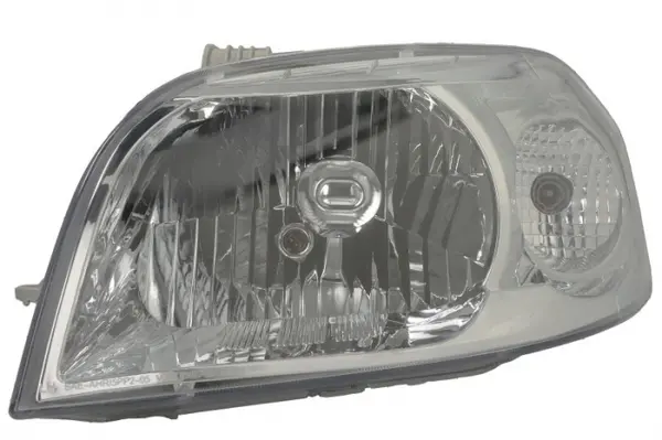 Far Stanga (H4, manual, fara motoras, culoare insert: cromat, culoare semnalizator: transparent) potrivit CHEVROLET AVEO KALOS -05.11