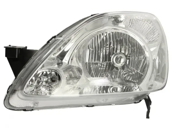 Far Stanga (H4, mecanic, fara motoras, culoare semnalizator: galben) potrivit HONDA CR-V II 09.01-12.04