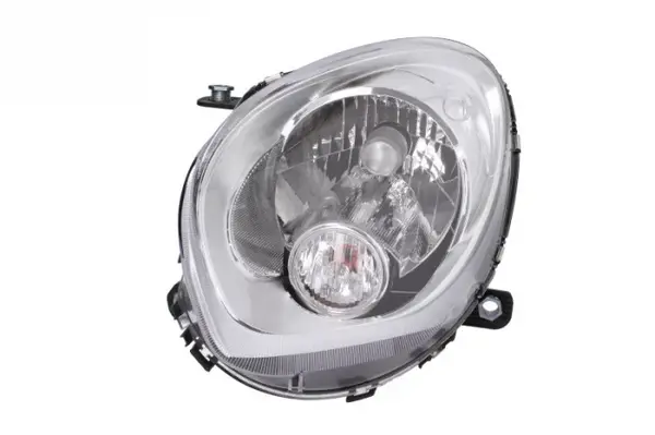 Far Stanga (H4 P21W, electric, cu motor, culoare insert: cromat, culoare semnalizator: alb) potrivit MINI COUNTRYMAN (R60), PACEMAN (R61)