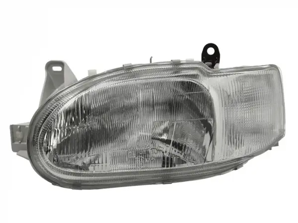 Far stanga H4 PY21W W5W, electric, manual, fara motoras, halogen, culoare insert: alb, culoare semnalizator: transparent potrivit FORD ESCORT CLASSIC, ESCORT VI -02.99