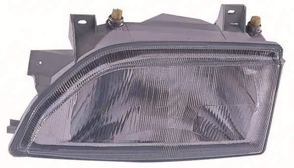 Far stanga H4 W5W, electric, manual, mecanic, fara motoras, halogen, culoare insert: cromat potrivit FORD ESCORT V, ESCORT V EXPRESS, ORION III -01.95