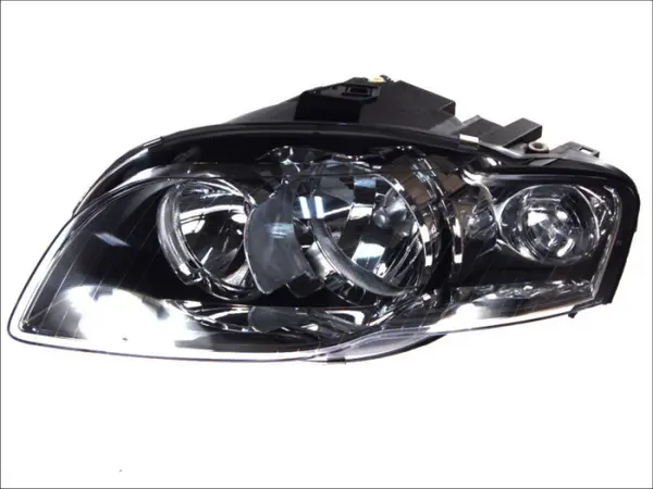 Far Stanga (H7, electric, cu motor, culoare insert: negru, culoare semnalizator: transparent) potrivit AUDI A4 B6, A4 B7