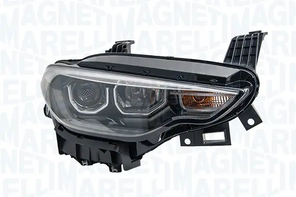 Far Stanga H7 H7 LED PY21W, halogen, interior gri, semnalizator portocaliu potrivit FIAT TIPO
