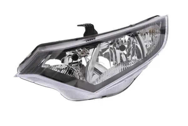 Far Stanga (H7 H7 PY21W W5W, electric, cu motor, culoare insert: negru, culoare semnalizator: alb) potrivit HONDA CIVIC IX -10.14