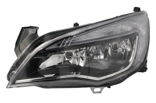 Far Stanga (H7 H7 W21, electric, cu motor, culoare insert: negru) potrivit OPEL ASTRA J, ASTRA J GTC 09.12-