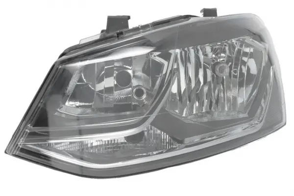 Far Stanga (H7 H7 W5W WY21W, electric, cu motor, culoare insert: negru) potrivit VW POLO, POLO V