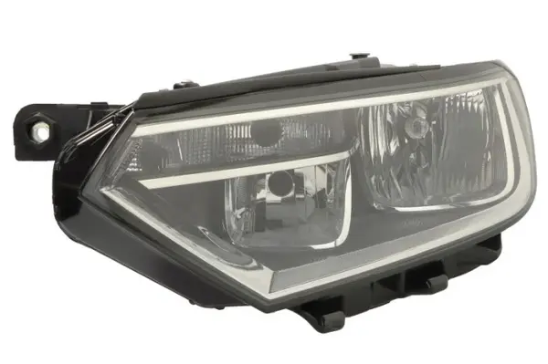 Far Stanga (H7 H9 WY21W, electric, cu motor, culoare insert: negru) potrivit VW PASSAT ALLTRACK B8, PASSAT B8