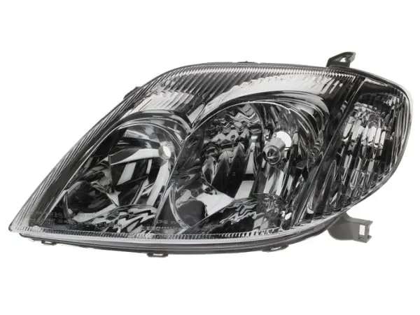Far stanga (H7 HB3, electric, fundal cromat, fundal transparent) TOYOTA COROLLA 2002-2007